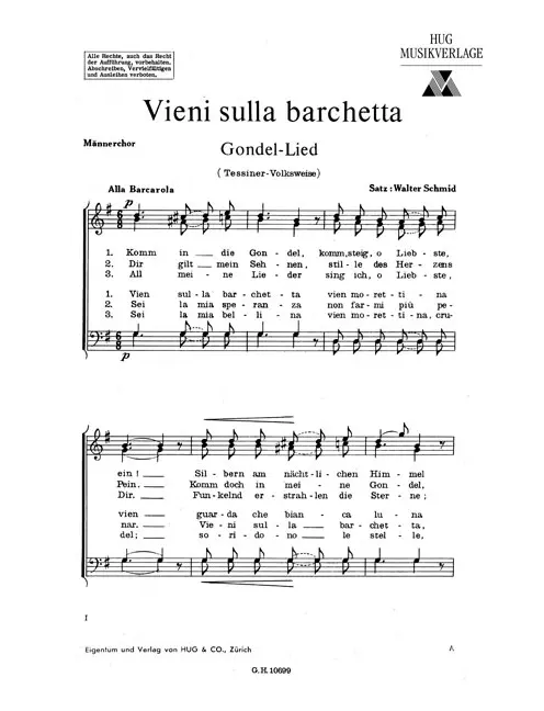 Vieni sulla barchetta